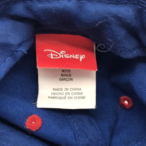 Disney Mickey Mouse Clubhouse Baseball Cap Toddlers OSFM Blue & Red MVP 28 Hat - Picture 10 of 10